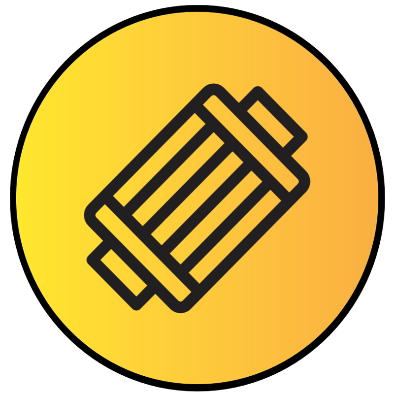 Icono representativo de sistemas de filtración industrial de fluidos