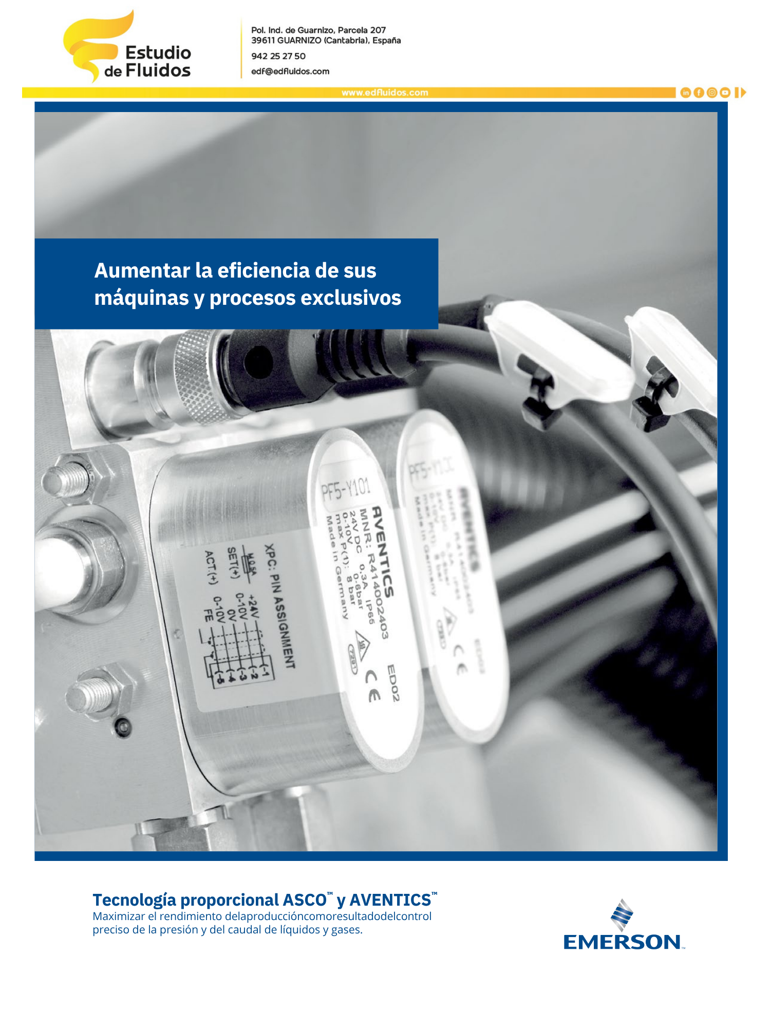 Portada catálogo asco aventics tecnología proporcional 