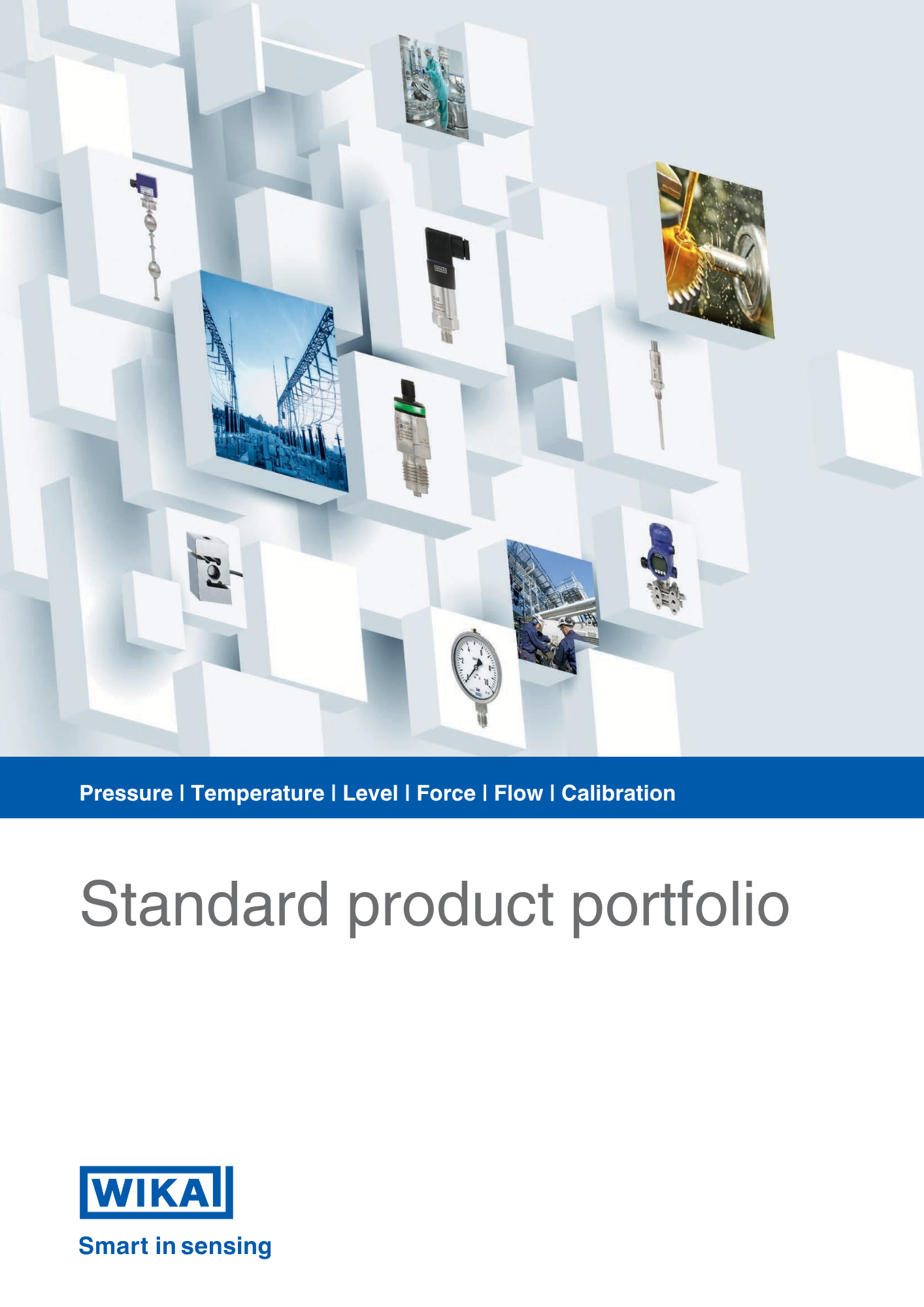 Portada catálogo wika gama de productos estándar